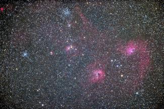 まがたま星雲付近